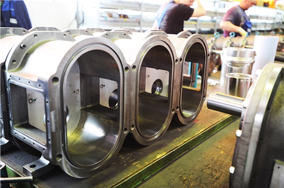 采用全橡膠包覆轉(zhuǎn)子的凸輪泵 采用全橡膠包覆轉(zhuǎn)子的凸輪泵