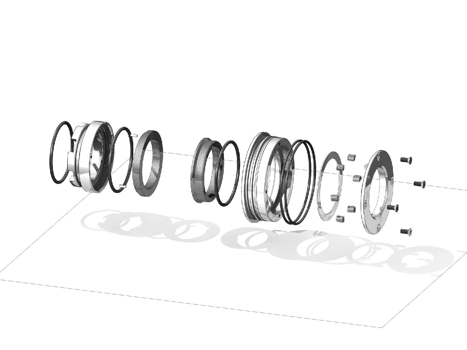 羅德凸輪轉(zhuǎn)子泵配備的機(jī)械密封 羅德凸輪轉(zhuǎn)子泵配備的機(jī)械密封