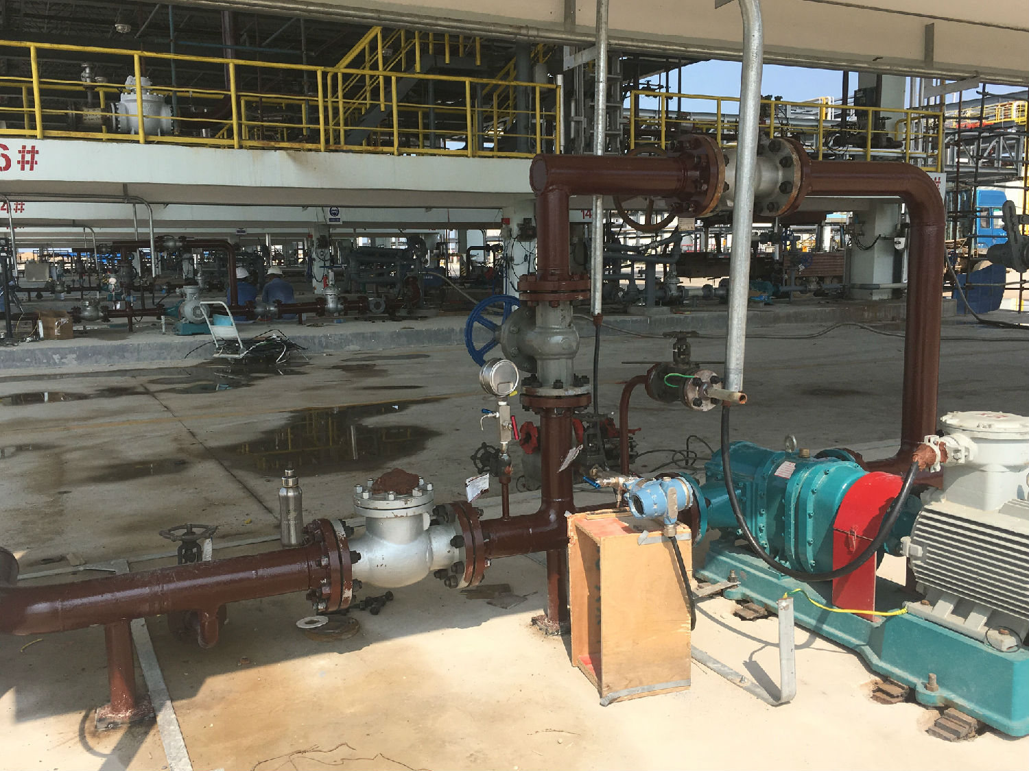 羅德甲醇卸車泵盛虹石化應用